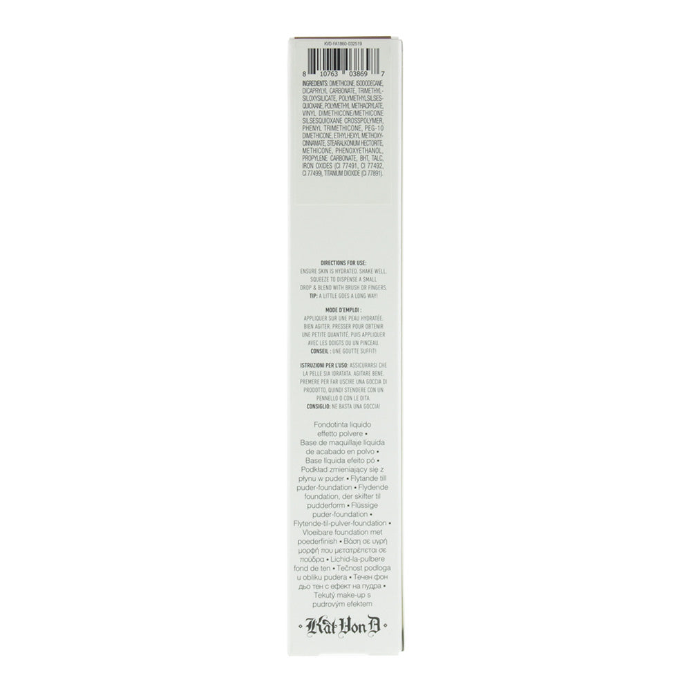 KVD Vegan Beauty True Portrait Foundation 30ml - Tan 076