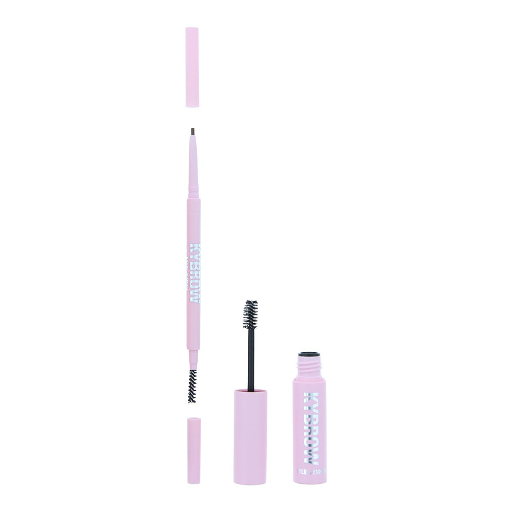 Kylie Cosmetics Kybrow Kit - 004 Medium Brown (Eyebrow gel 5 ml Eyebrow pencil 004 brown 0.9 g)