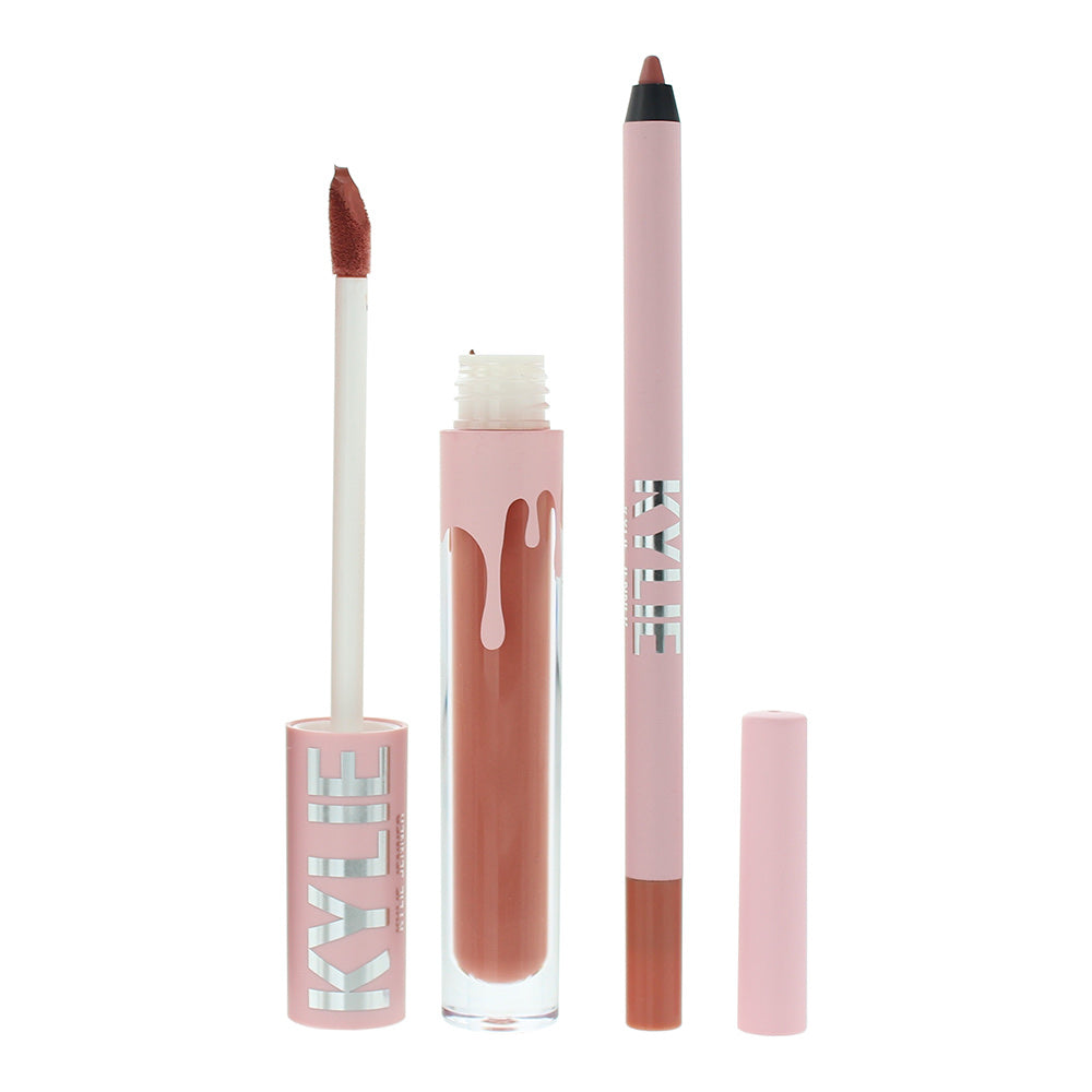 Kylie Cosmetics Matte Lip Kit 3ml Liquid Lipstick + 1.1g Lip Liner - Queen