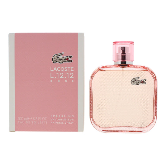 Lacoste Eau de Lacoste L.12.12 Rose Sparkling Eau de Toilette 100ml Spray