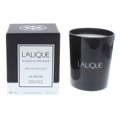 Lalique Candle 190g - La Neige Terre Adelie Special Edition