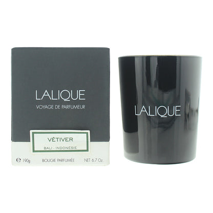 Lalique Candle 190g - Vetiver Bali
