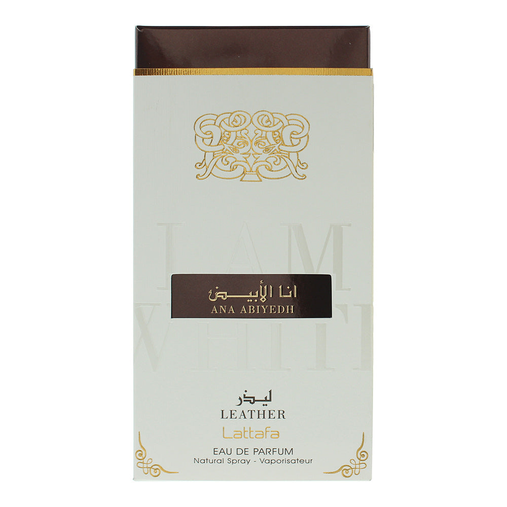 Lattafa Perfumes Ana Abiyedh Leather Eau de Parfum 60ml Spray