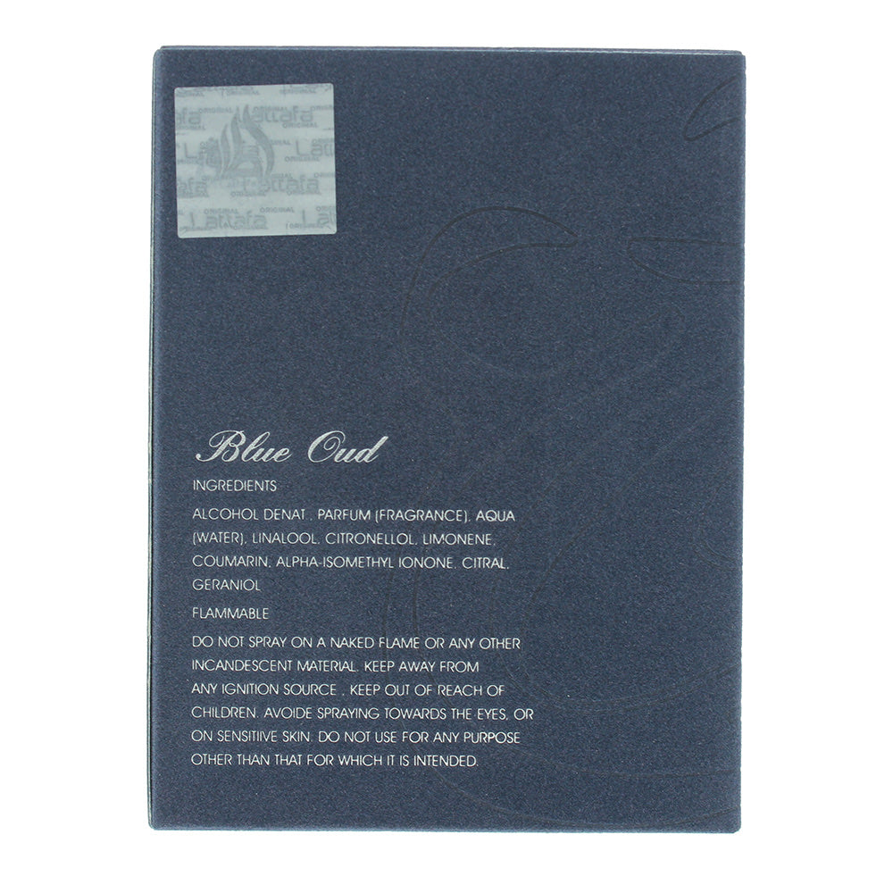 Lattafa Perfumes Blue Oud Eau de Parfum 100ml Spray