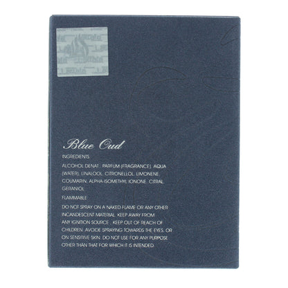 Lattafa Perfumes Blue Oud Eau de Parfum 100ml Spray