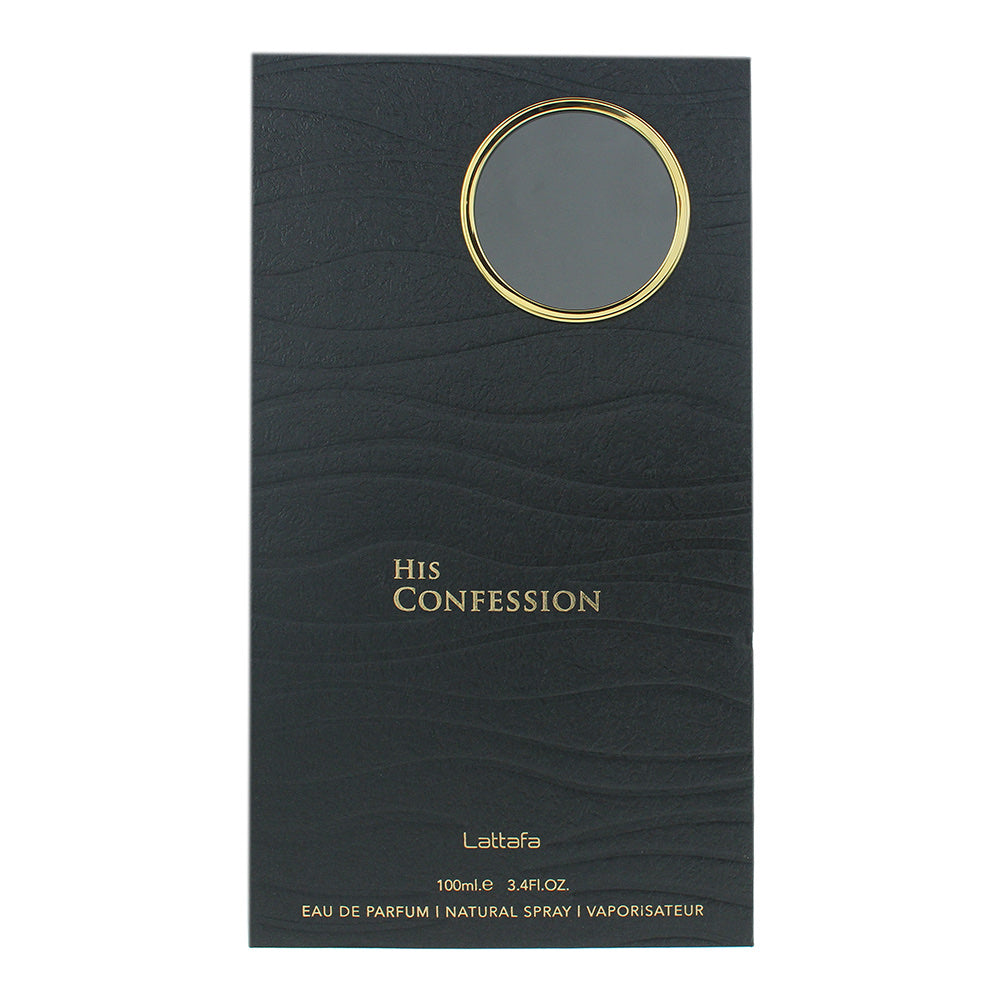 Lattafa Perfumes His Confession Eau de Parfum 100ml Spray
