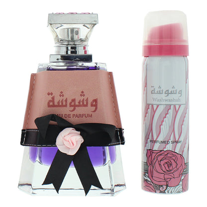 Lattafa Perfumes Washwasha Gift Set 100ml EDP + 50ml Deodorant Spray