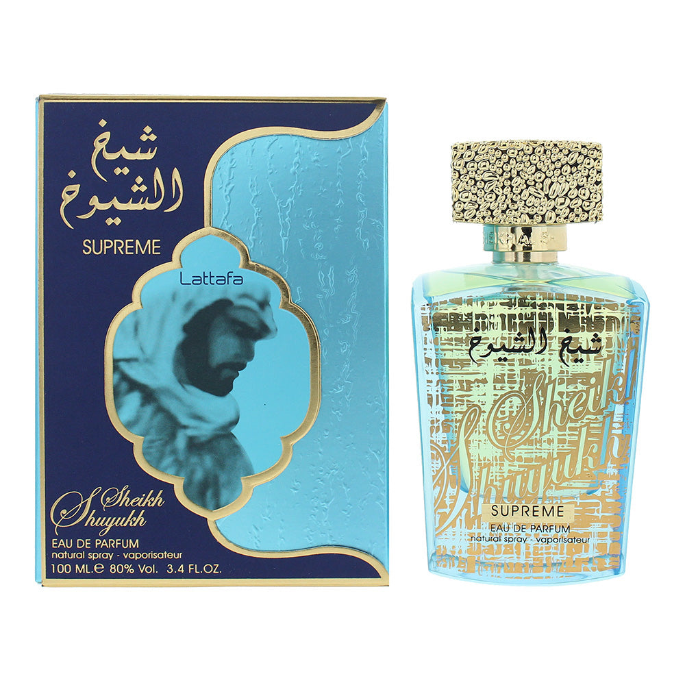 Lattafa Sheikh Al Shuyukh Supreme Eau de Parfum 100ml Spray