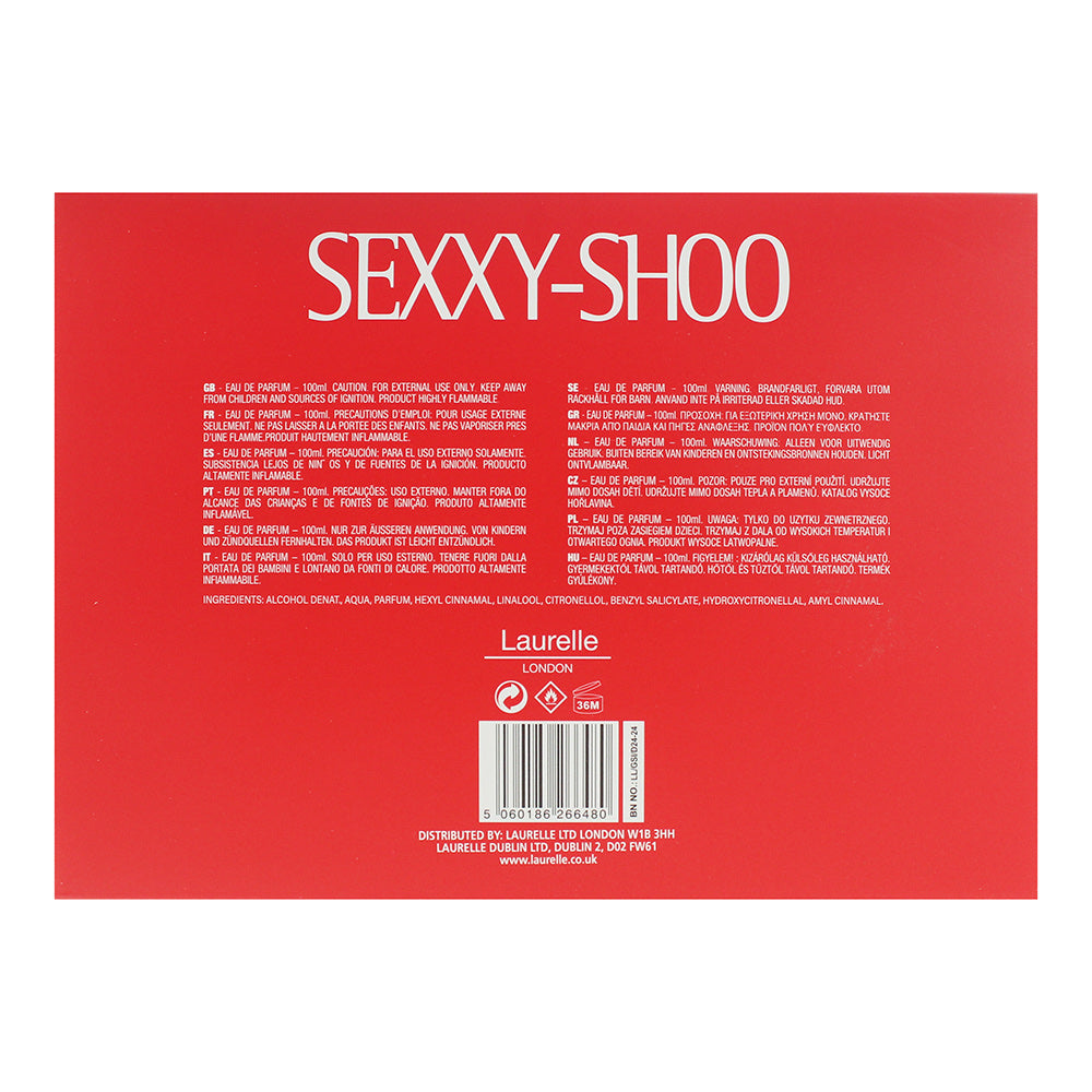Laurelle Sexxy Shoo Red Eau de Parfum 100ml Spray