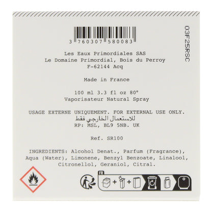Les Eaux Primordiales Rose Supercritique Eau de Parfum 100ml Spray