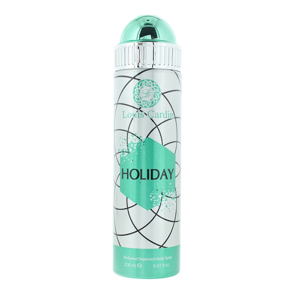 Louis Cardin Holiday Perfumed Deodorant Body Spray 200ml