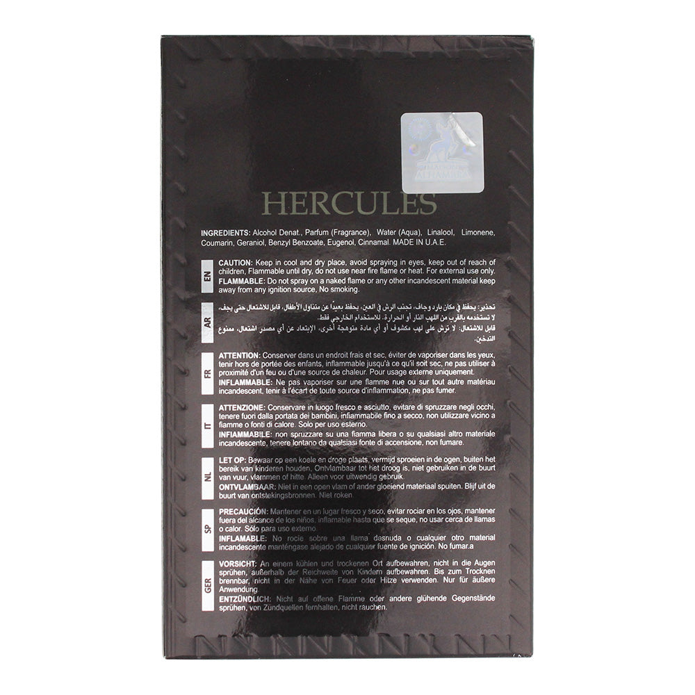 Maison Alhambra Hercules Eau de Parfum 100ml Spray