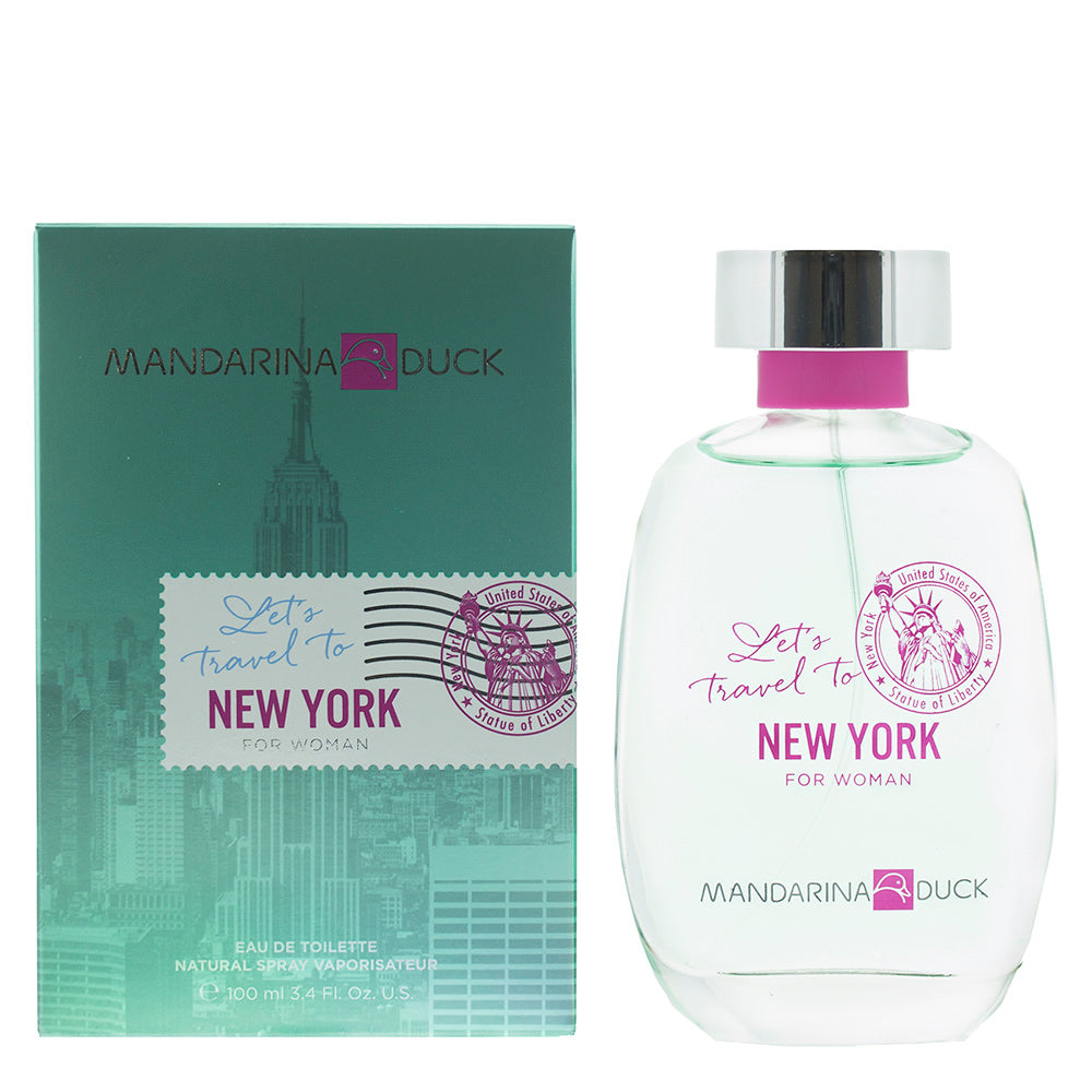 Mandarina Duck Let's Travel To New York For Woman Eau de Toilette 100ml Spray