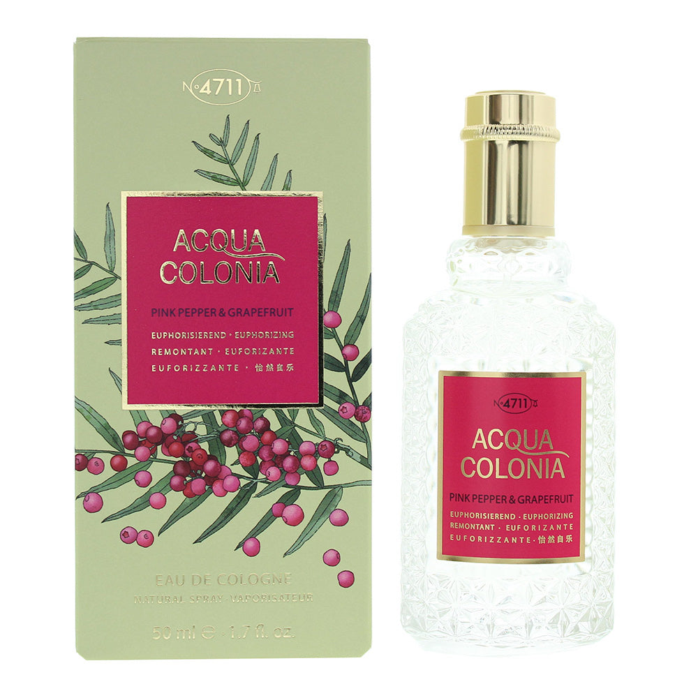 Mäurer & Wirtz 4711 Acqua Colonia Pink Pepper & Grapefruit Eau de Cologne 50ml Spray