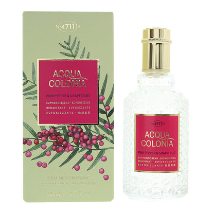 Mäurer & Wirtz 4711 Acqua Colonia Pink Pepper & Grapefruit Eau de Cologne 50ml Spray