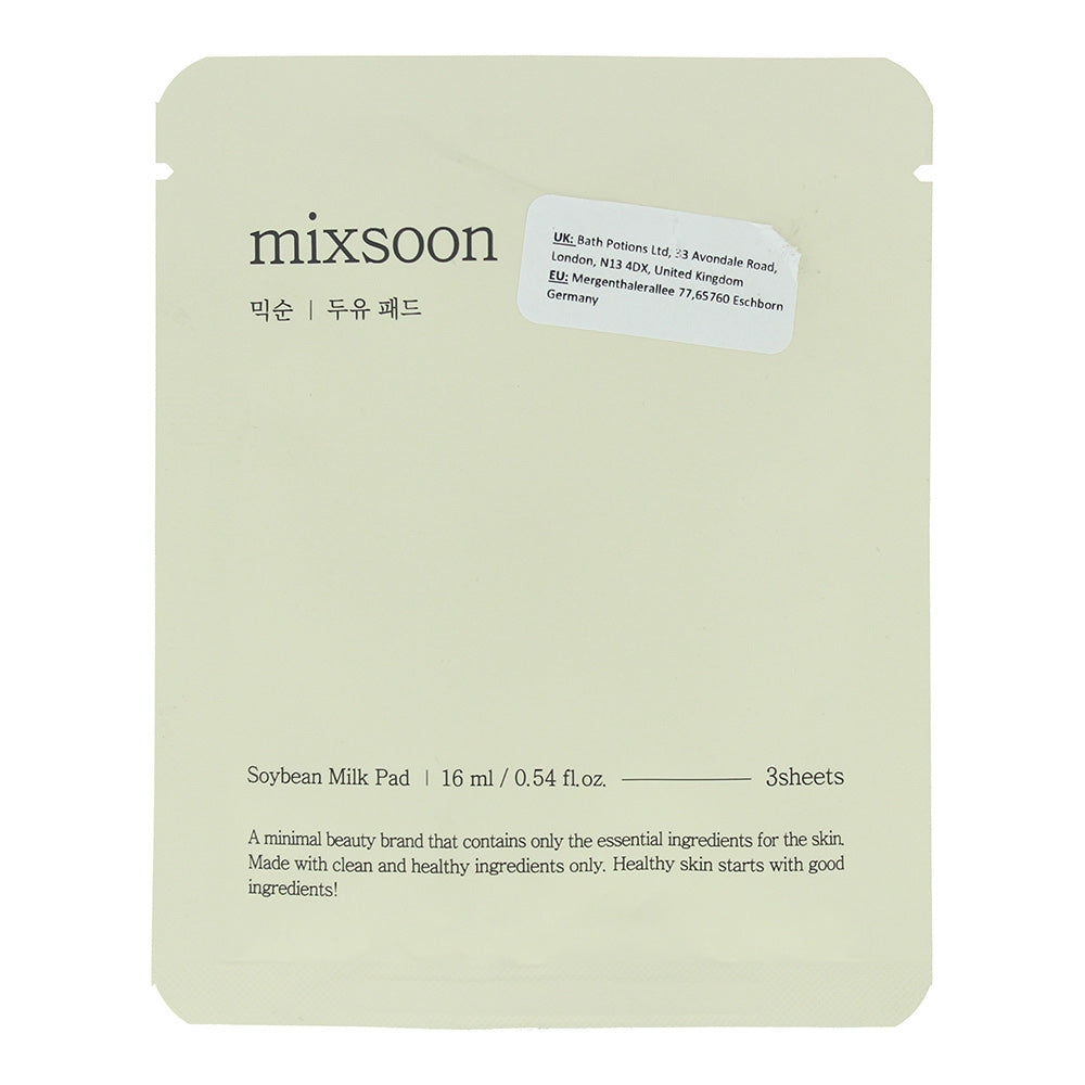 Mixsoon Soy Bean Milk Pad - 1 Piece (3 Pads)