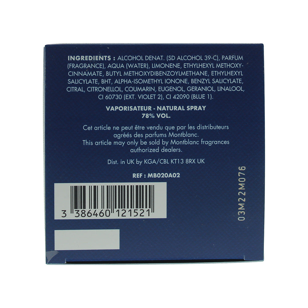 Mont Blanc Explorer Ultra Blue Eau de Parfum 60ml Spray