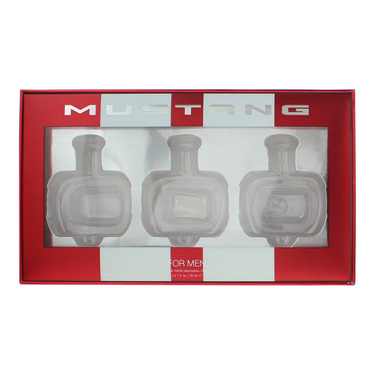 Mustang Gift Set 30ml Red EDT + 30ml White EDT + 30ml Blue EDT