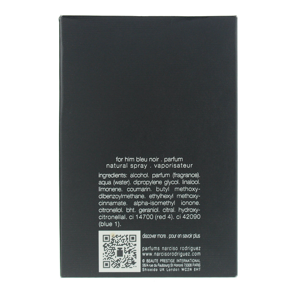 Narciso Rodriguez for Him Bleu Noir Parfum 100ml Spray