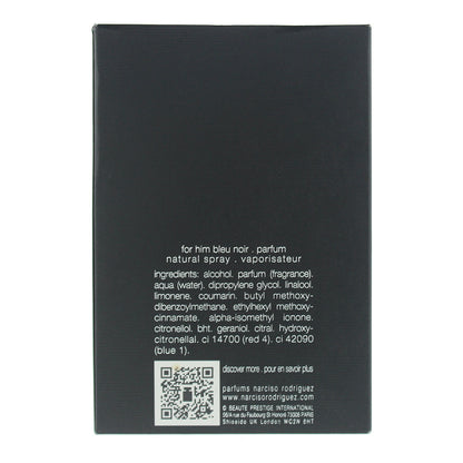 Narciso Rodriguez for Him Bleu Noir Parfum 100ml Spray