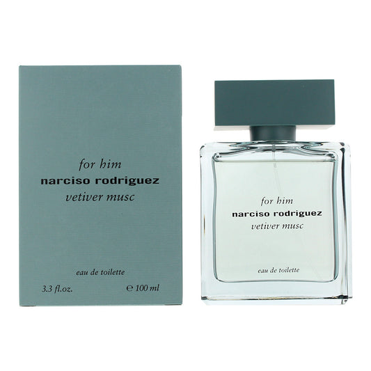 Narciso Rodriguez For Him Vetiver Musc Eau de Toilette 100ml Spray