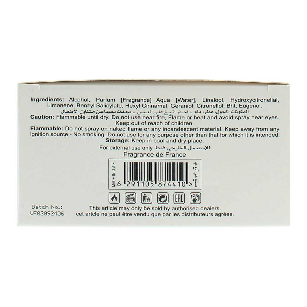 Orchid Vigilance Pour Femme Eau De Parfum 100ml Spray
