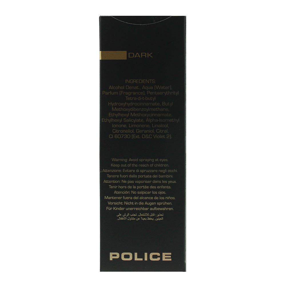 Police Dark Women Eau de Toilette 100ml Spray