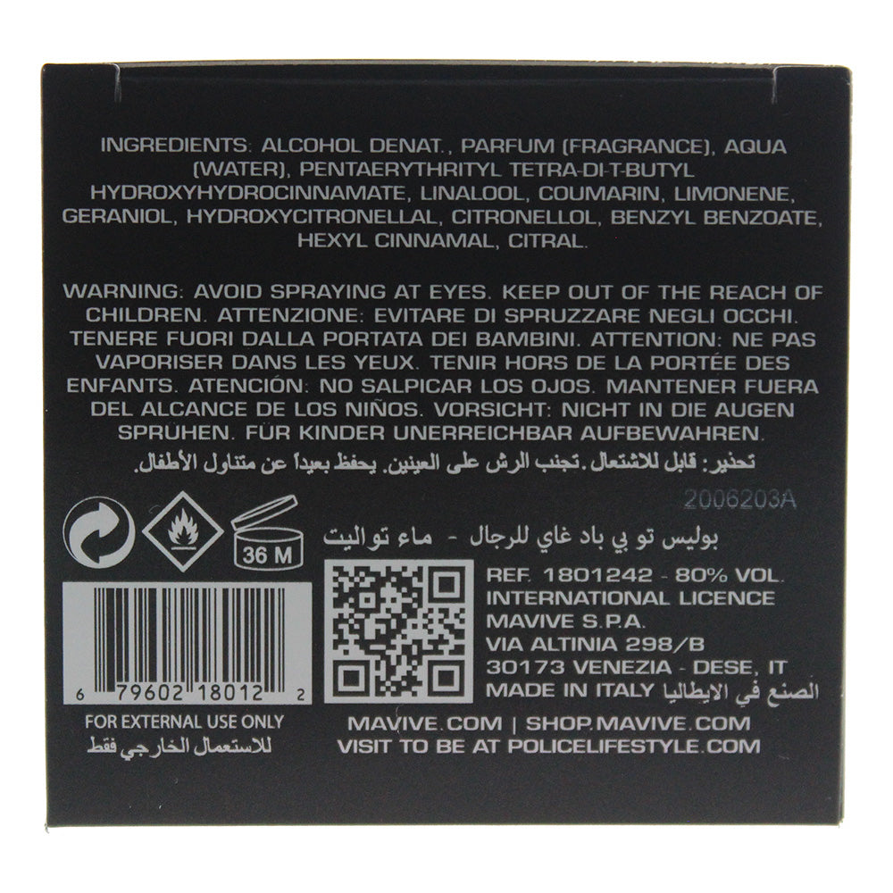 Police To Be Bad Guy Eau de Toilette 40ml Spray