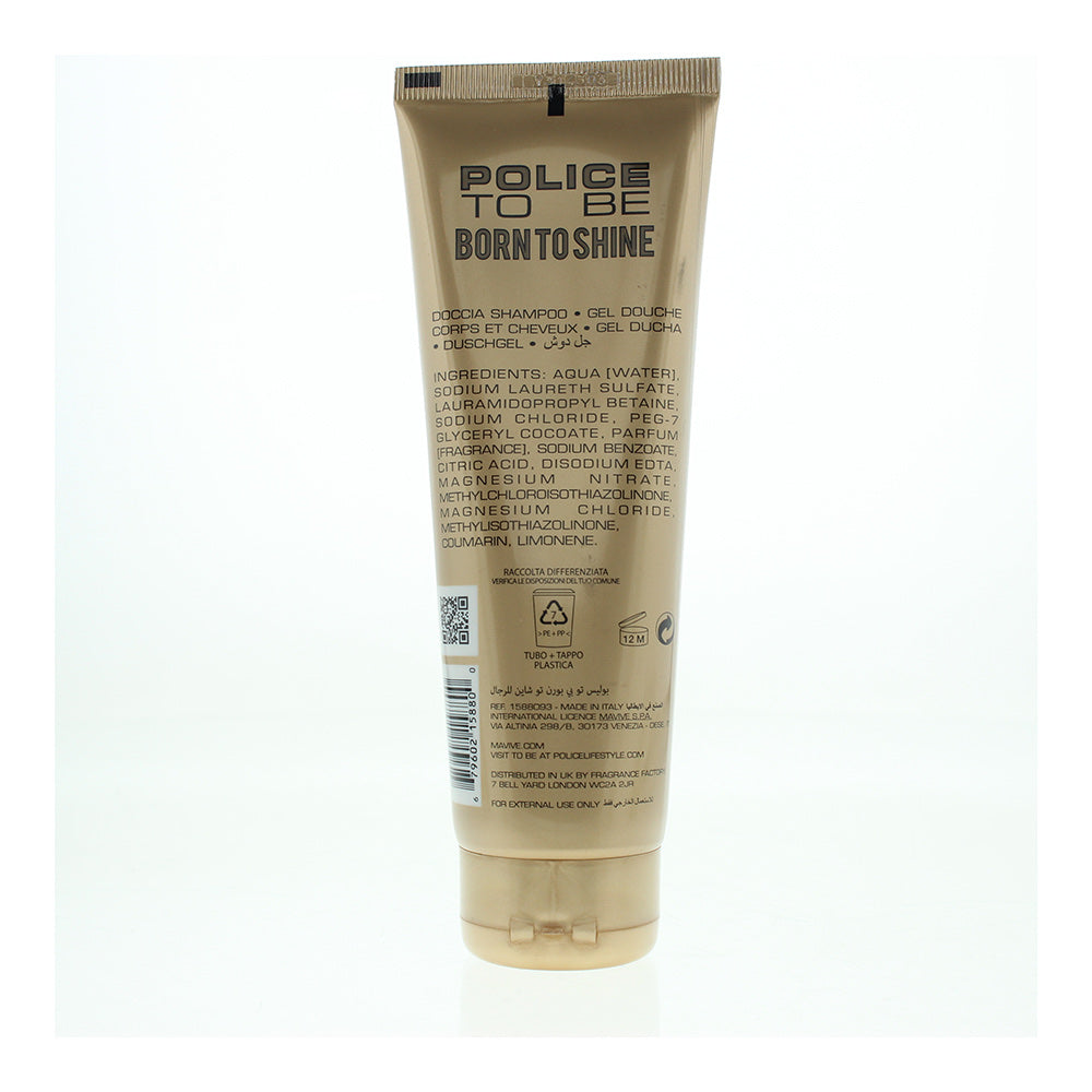 Police To Be Born To Shine Shower Gel 100ml