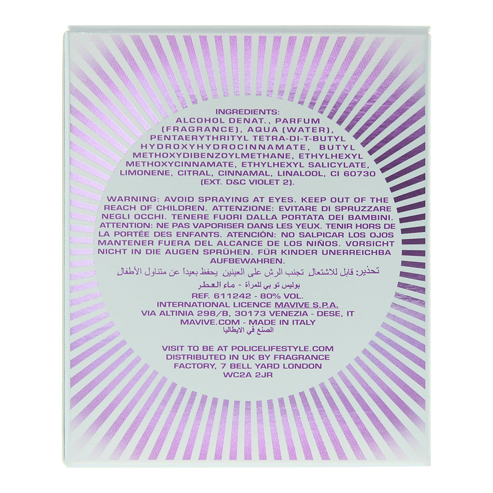 Police To Be Woman Eau de Parfum 40ml Spray