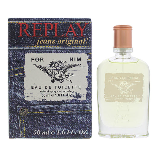 Replay Jeans Original for Him Eau de Toilette 50ml Spray