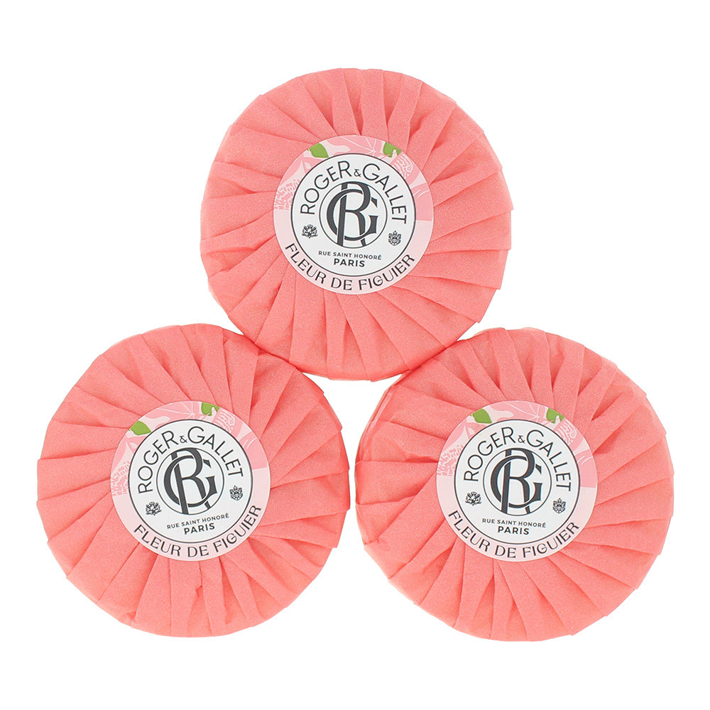 Roger & Gallet Fleur De Figuier Soap 3x100g