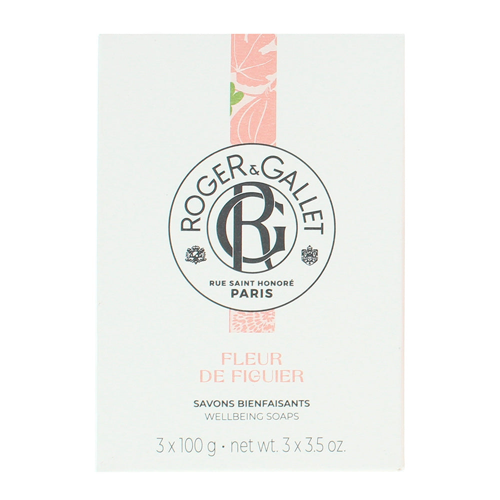 Roger & Gallet Fleur De Figuier Soap 3x100g
