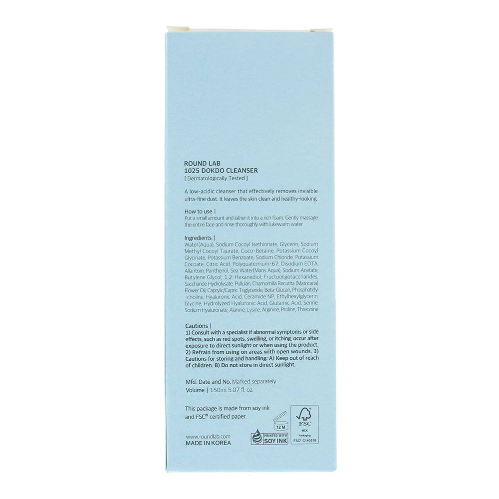 Round Lab 1025 Dokdo Cleanser 150ml