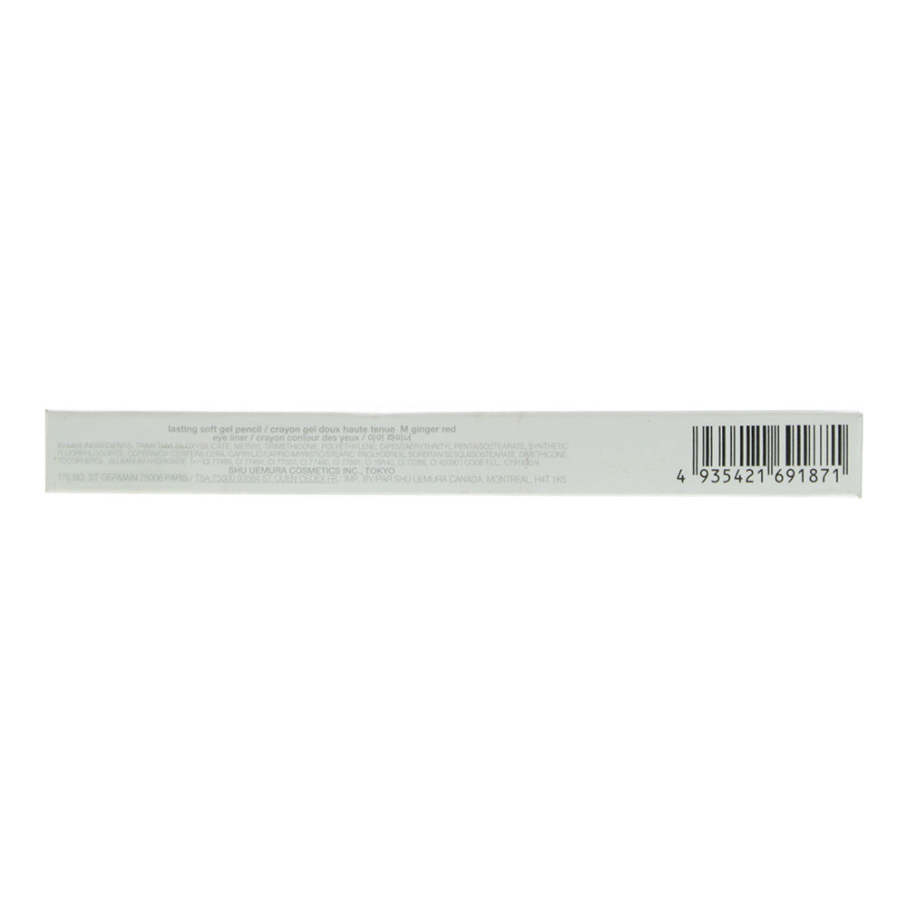 Shu Uemura Lasting Soft Gel Pencil 0.08g - M Ginger Red