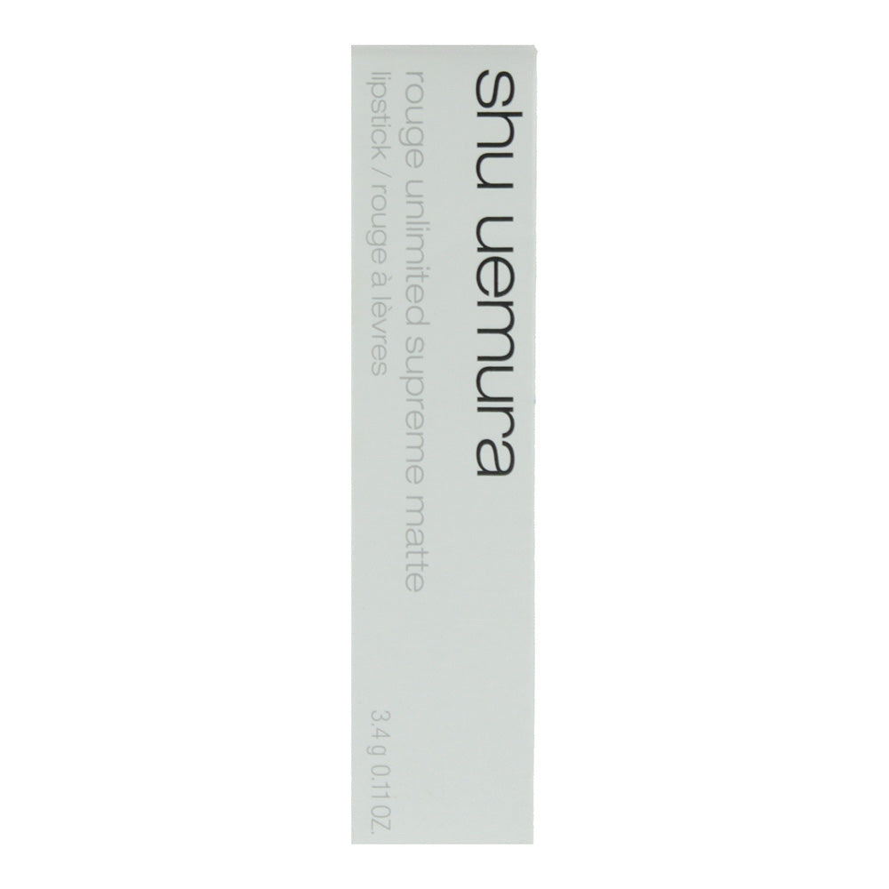 Shu Uemura Rouge Unlimited Supreme Matte Lipstick 3.4g - M WN 285 Wine