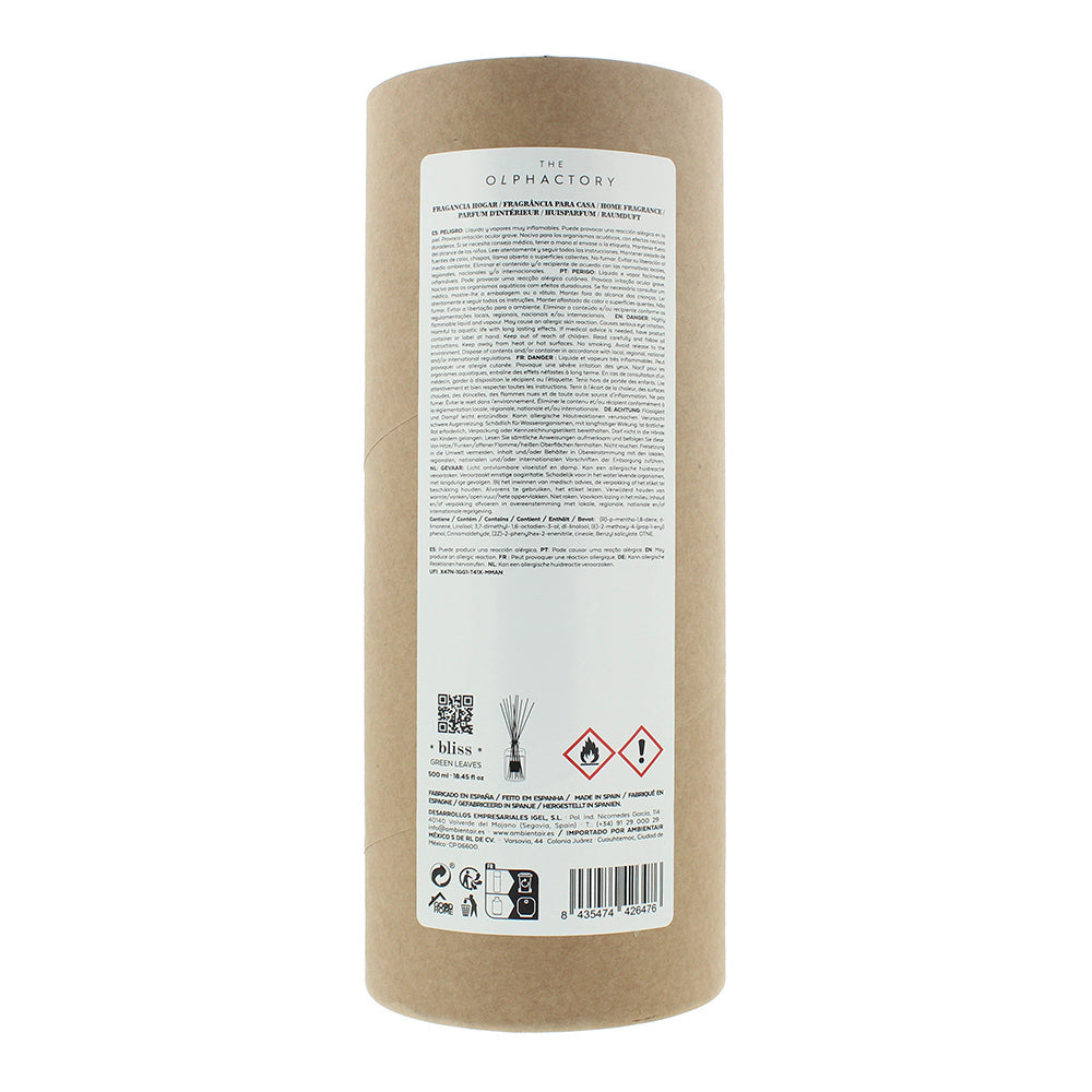The Olphactory Bliss Green Leaves Diffuser 500ml