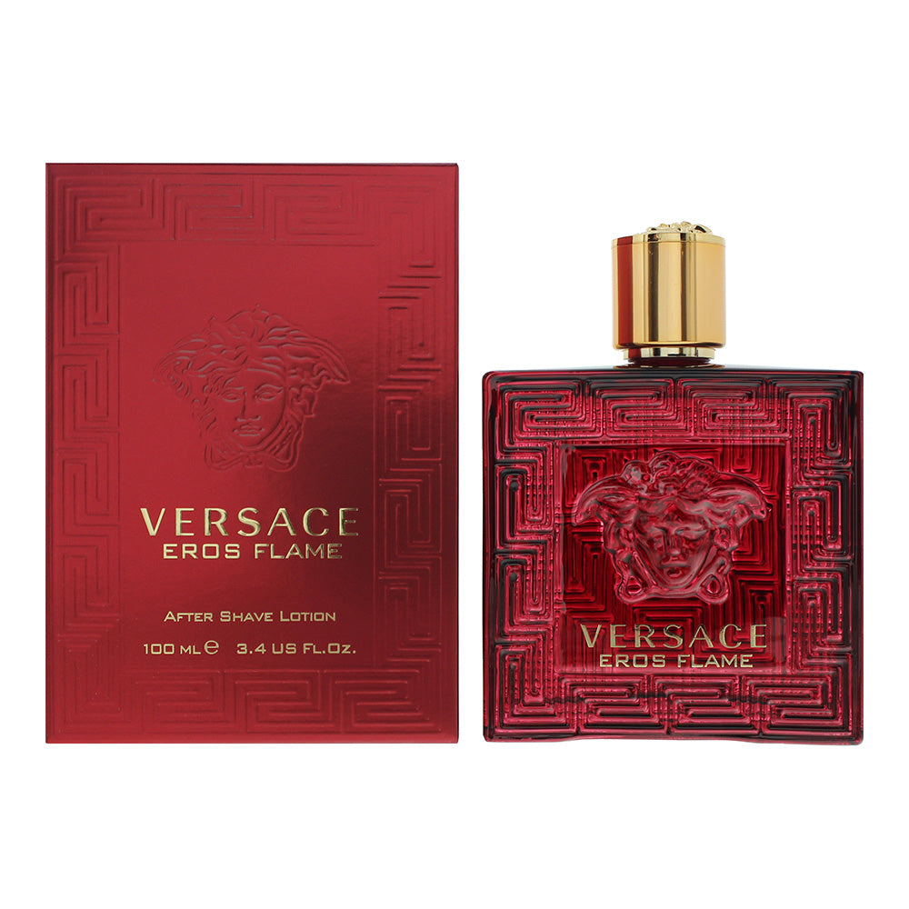 Versace Eros Flame Aftershave Lotion 100ml Splash