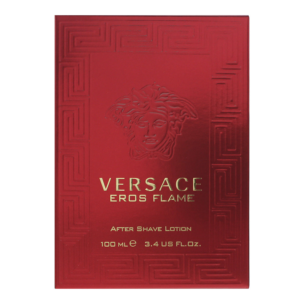 Versace Eros Flame Aftershave Lotion 100ml Splash