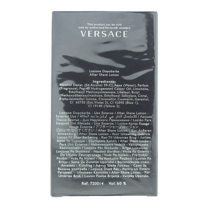 Versace New Homme Aftershave Lotion (Splash) 100ml
