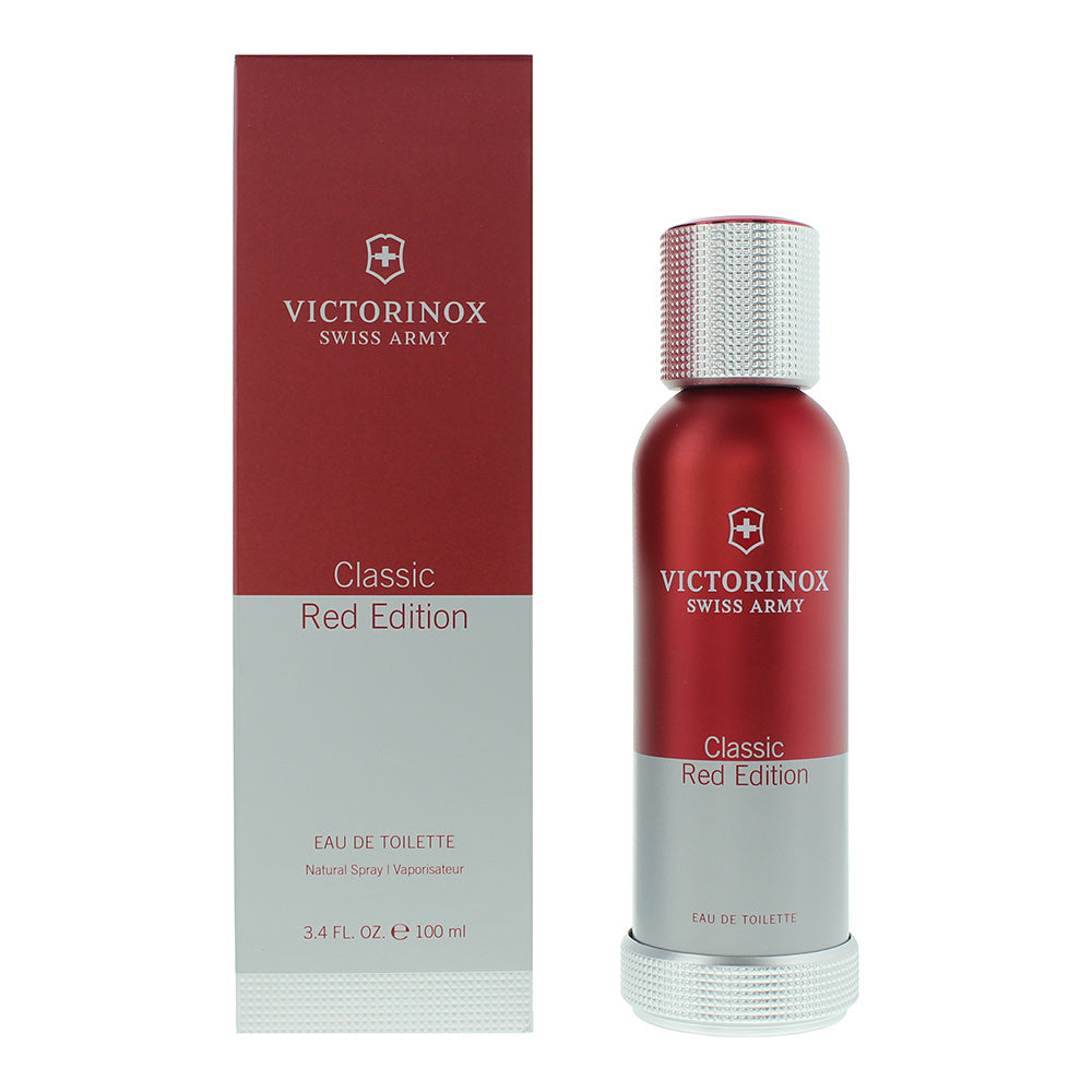 Victorinox Swiss Army Classic Red Edition Eau de Toilette 100ml Spray