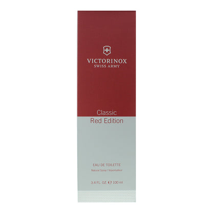 Victorinox Swiss Army Classic Red Edition Eau de Toilette 100ml Spray