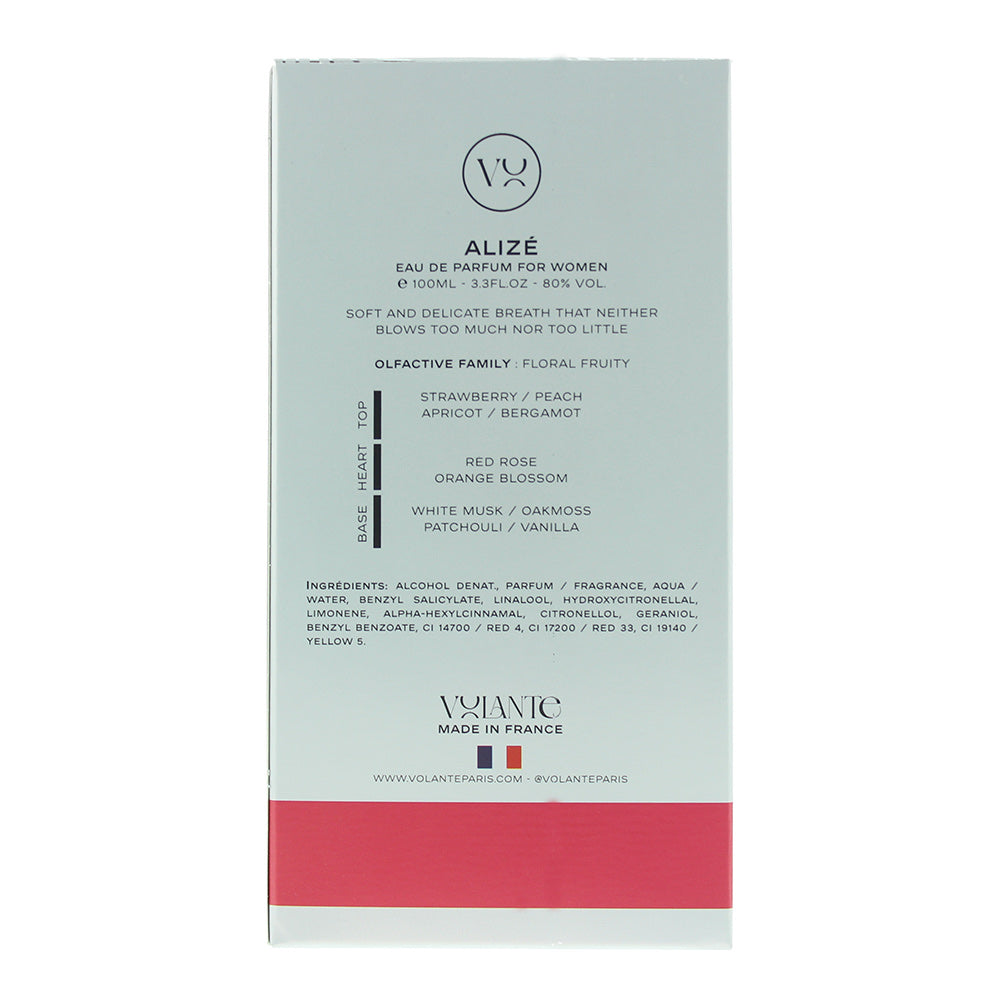 Volante Alizé Eau de Parfum 100ml Spray