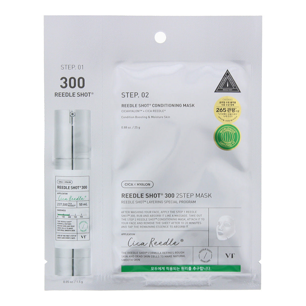 VT Cosmetics Reedle Shot 300 2-Step Mask - 1 Mask (25g)